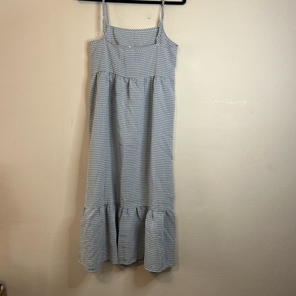 Urban Renewal Remnants Check Tiered Midi Dress - Picture 7 of 10